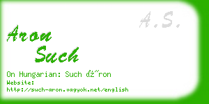 aron such business card